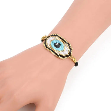 Evil Eye Miyuki Seed Beads Bracelet-Your Soul Place